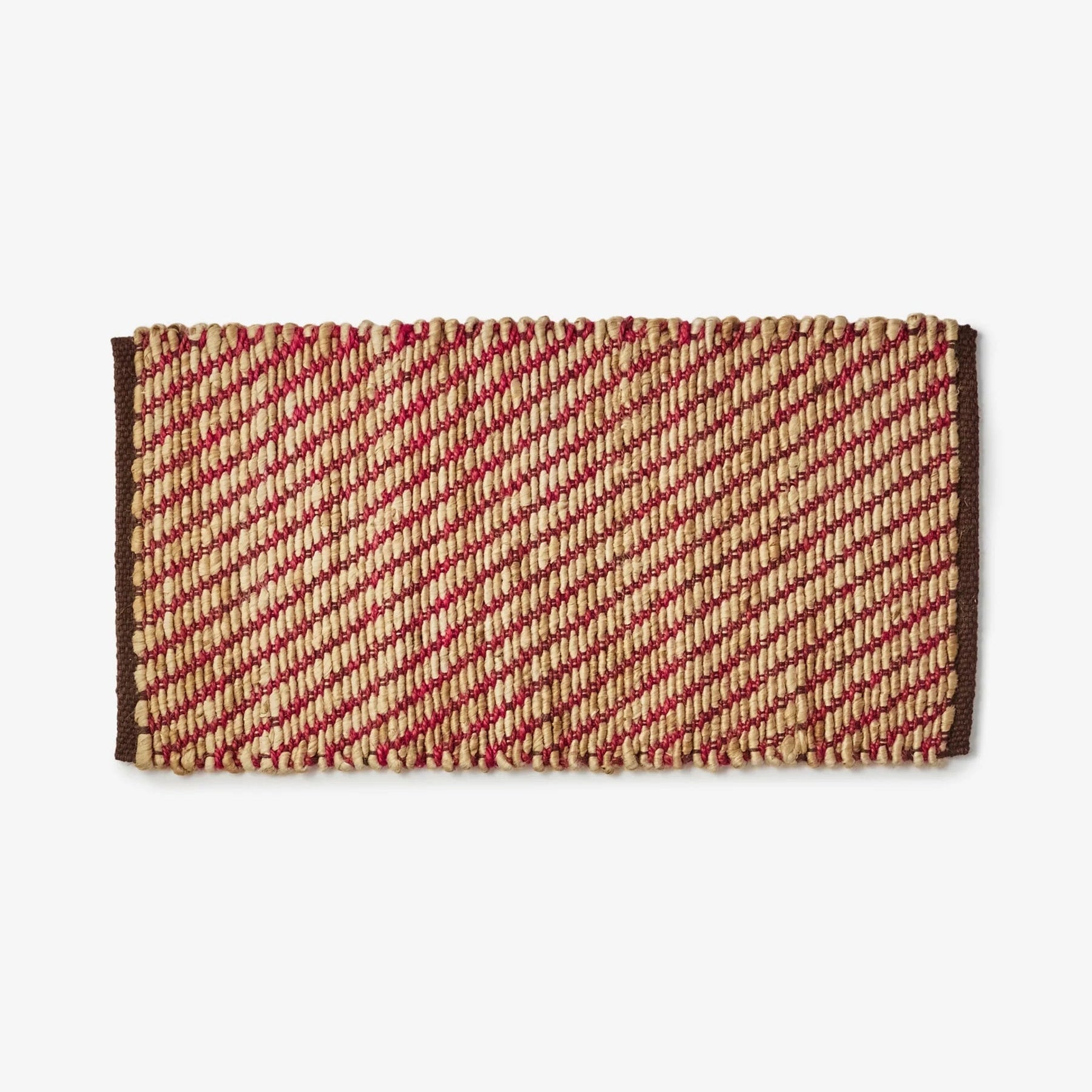 BONNIE AND NEIL FRIDA JUTE MAT: PINK