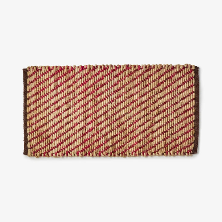 BONNIE AND NEIL FRIDA JUTE MAT: PINK
