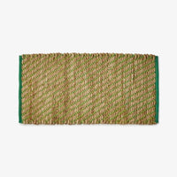 BONNIE AND NEIL FRIDA JUTE MAT: GREEN