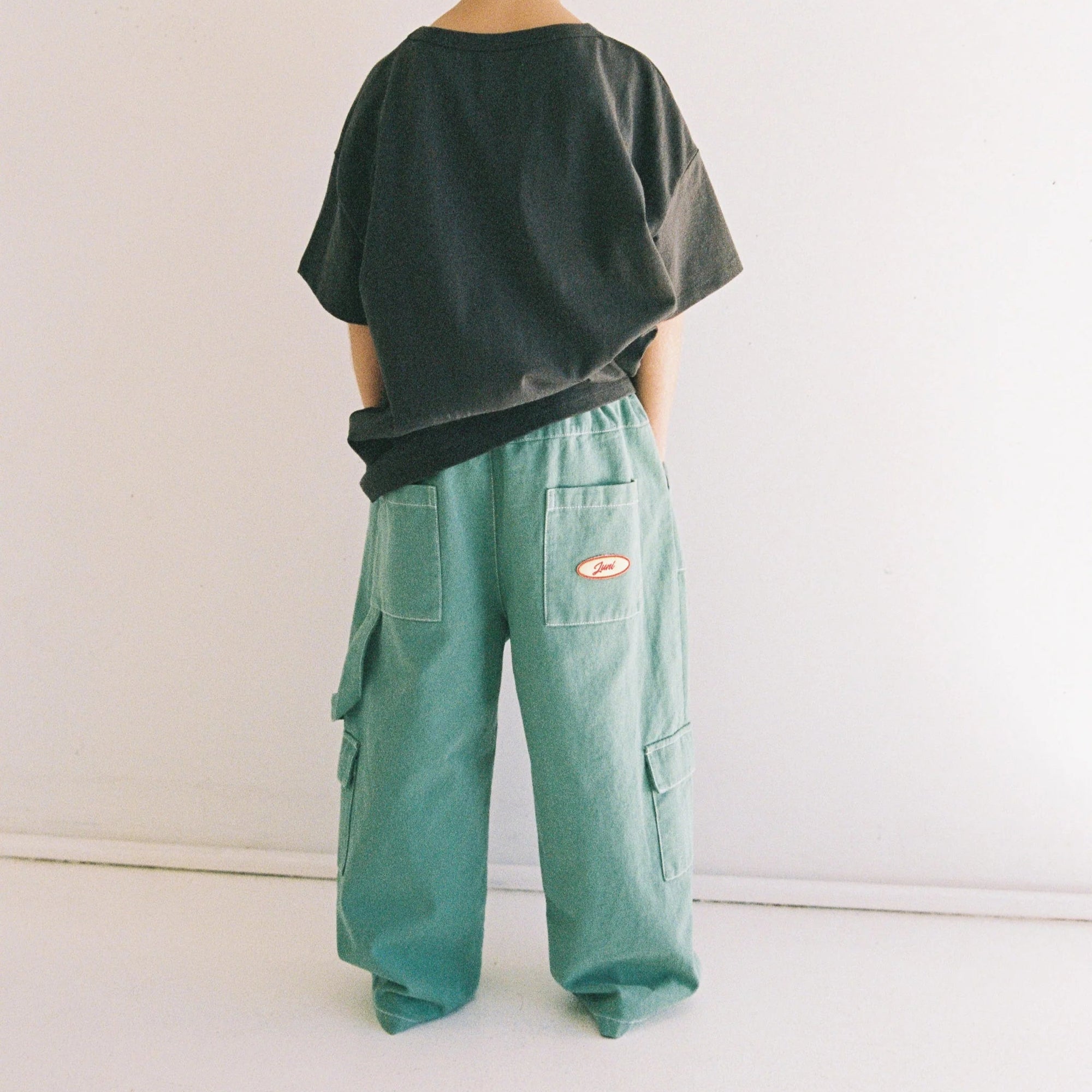 JUNI SCOTTIE PANTS: GREEN
