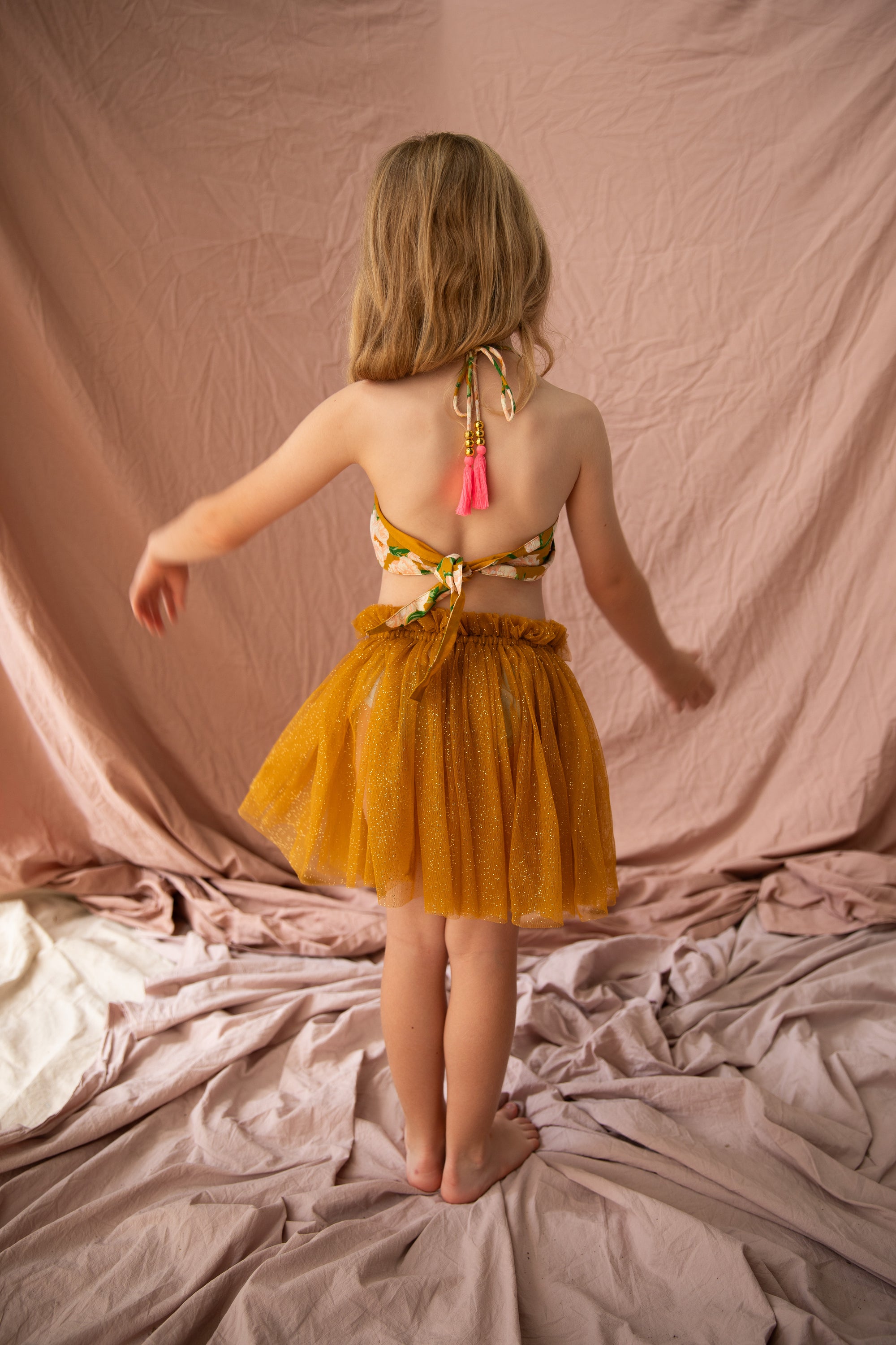 BELLA + LACE CLASSIC TUTU: HONEY MUSTARD