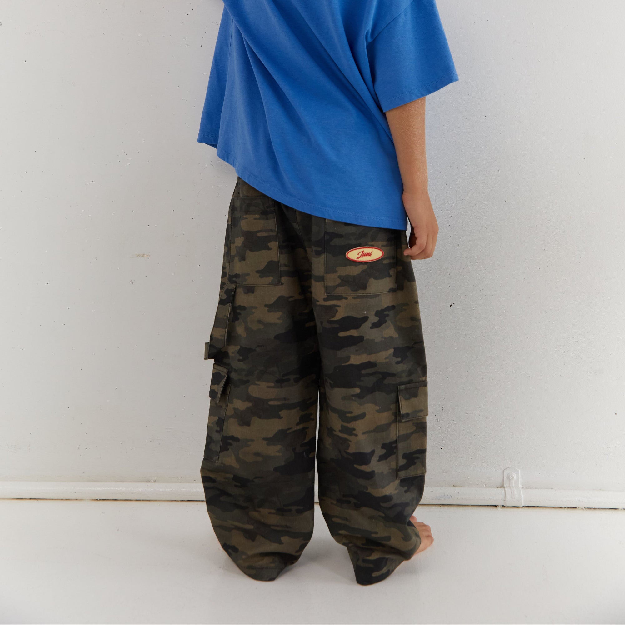 JUNI JNR SCOTTIE PANT: CAMO