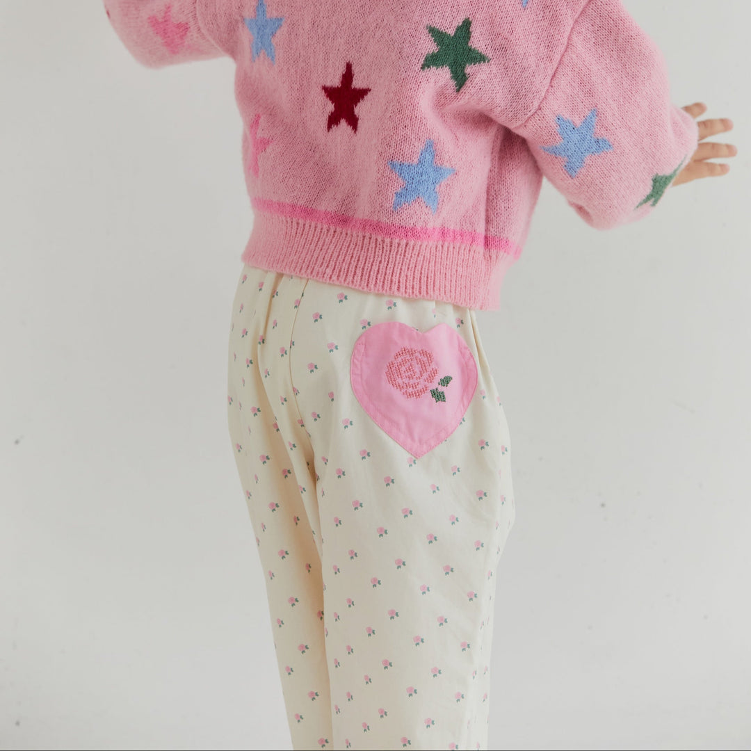 JUNI JNR CLEO PANT: ROSES