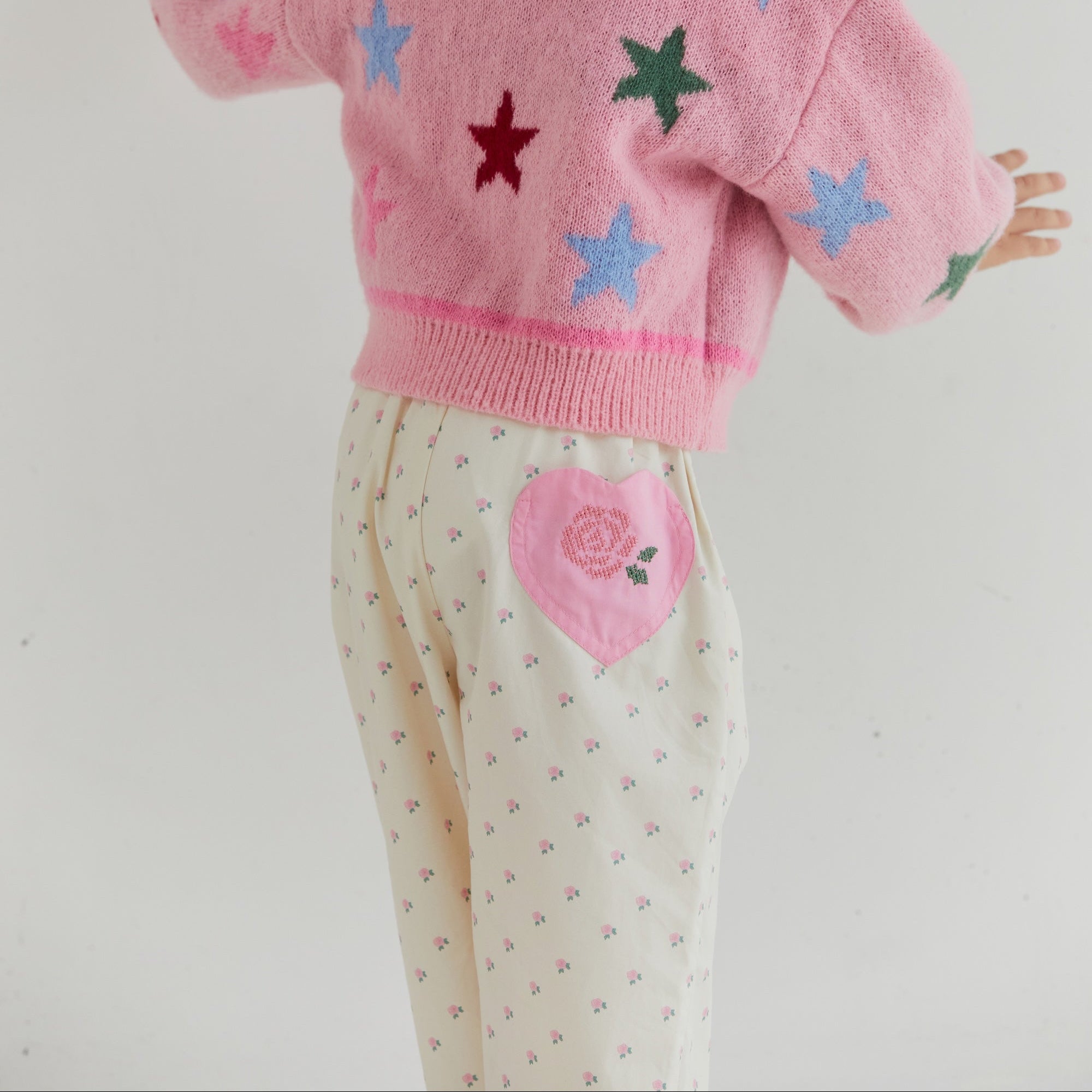 JUNI JNR CLEO PANT: ROSES
