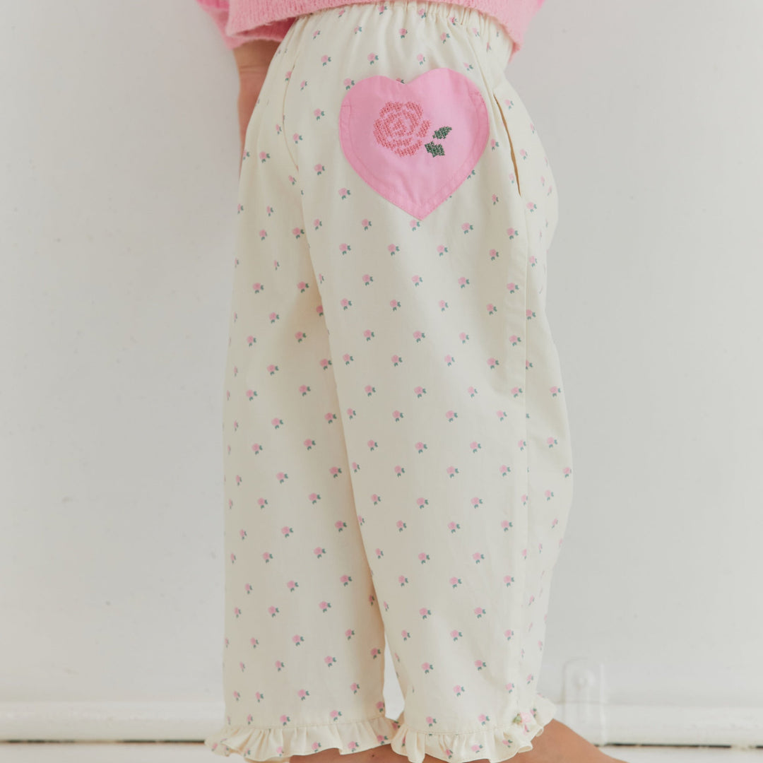JUNI JNR CLEO PANT: ROSES