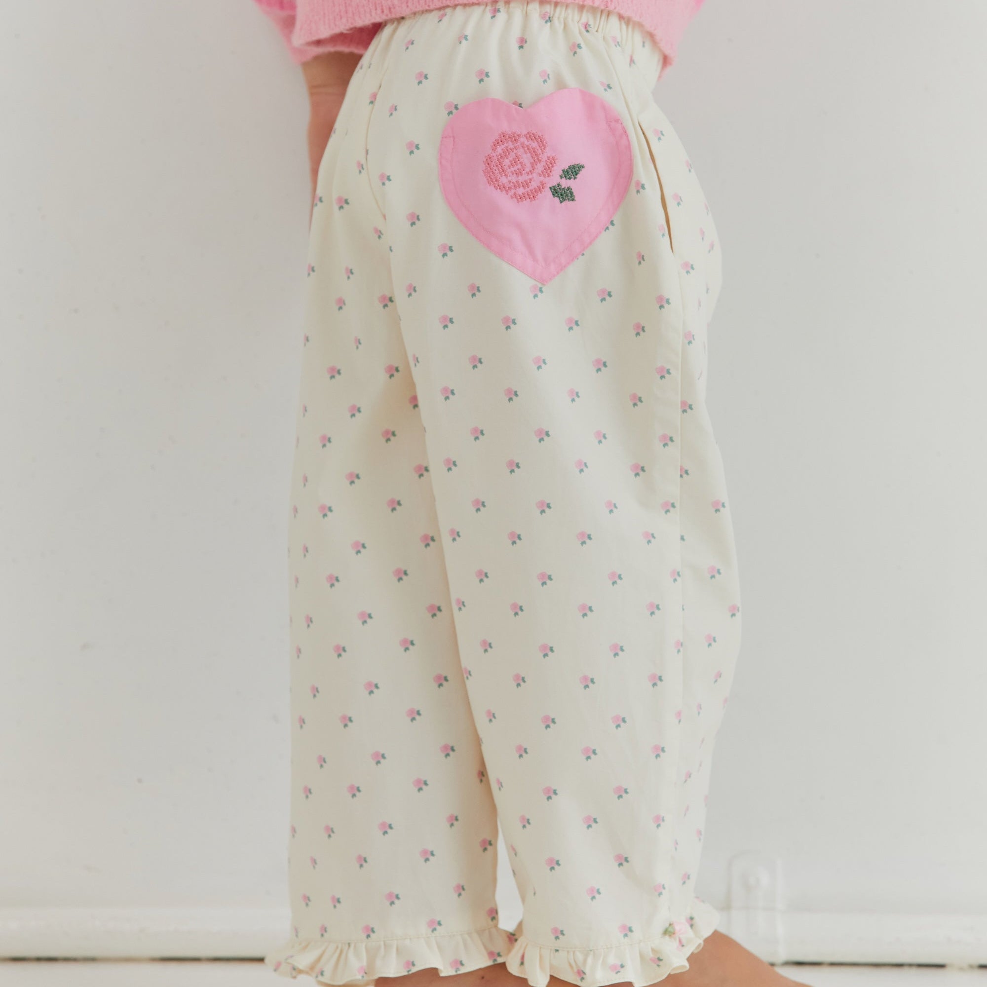 JUNI JNR CLEO PANT: ROSES