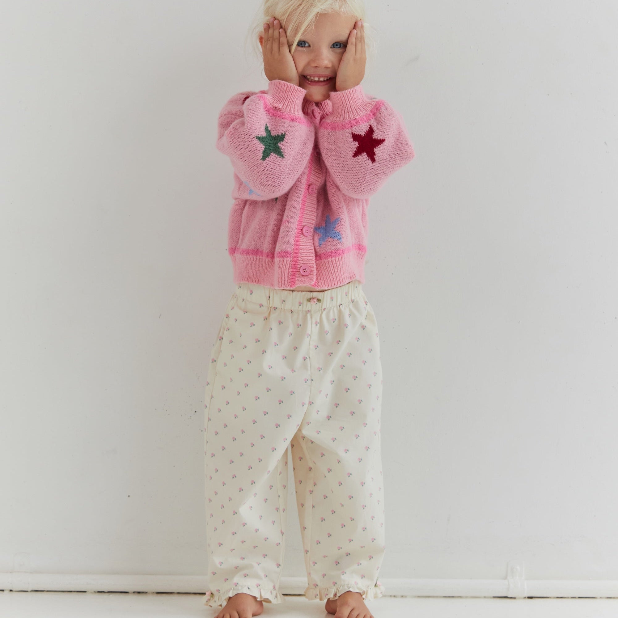 JUNI JNR CLEO PANT: ROSES