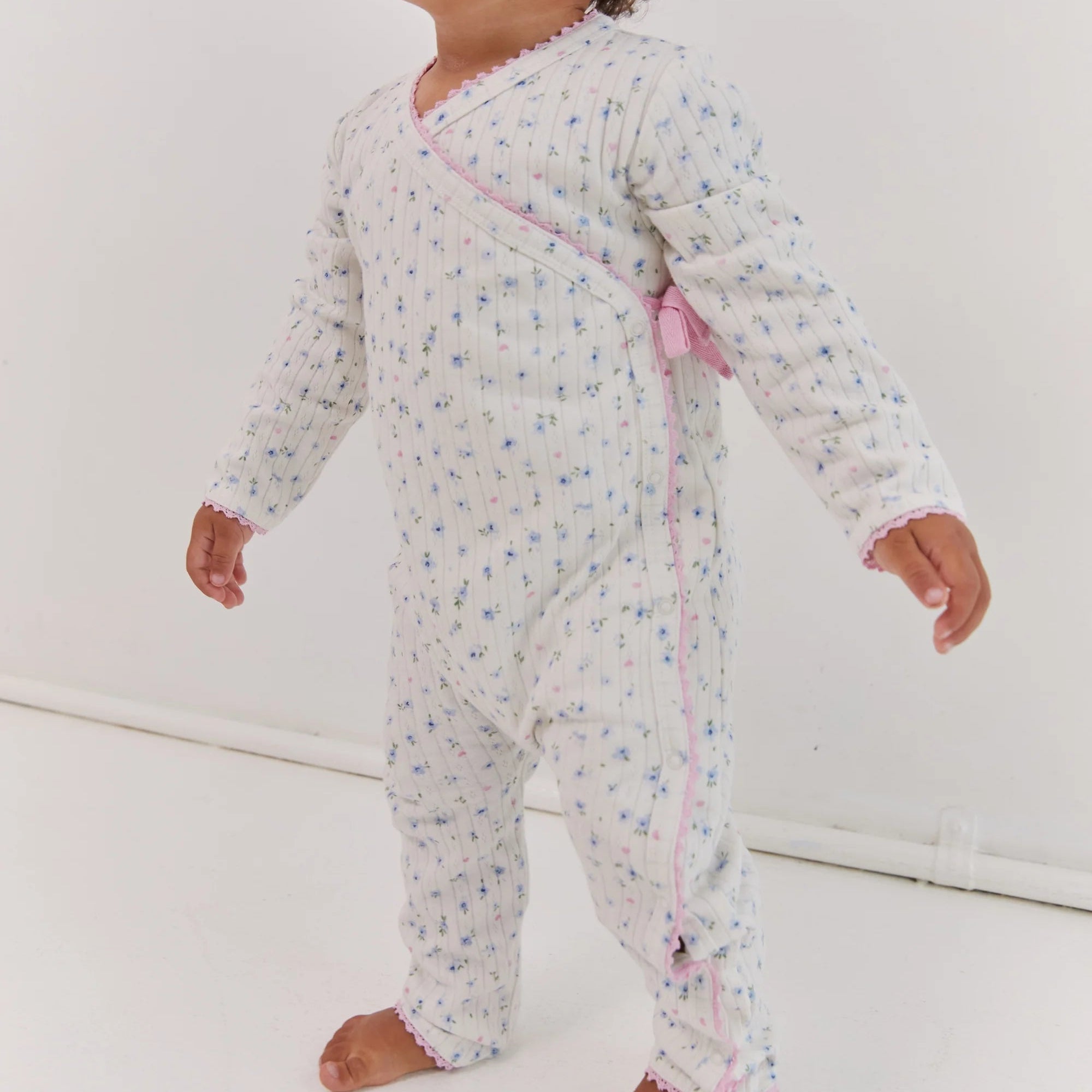 JUNI JNR MEADOW ONESIE: DITSY BLOOM