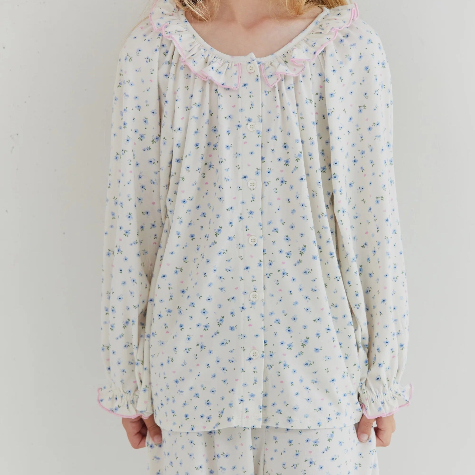 JUNI JNR GRACIE PYJAMA SET: DITSY BLOOM