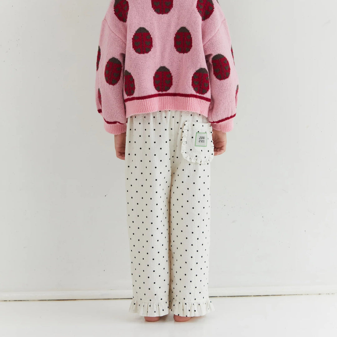 JUNI JNR DORA PANT: POLKA DOT