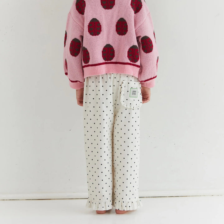 JUNI JNR DORA PANT: POLKA DOT