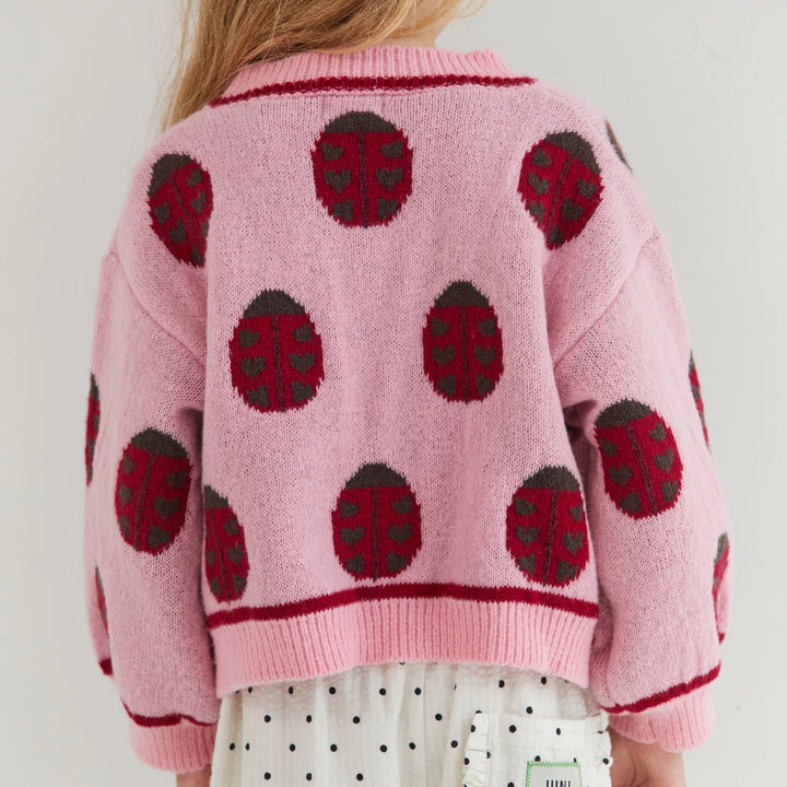 JUNI JNR LOVEBUG CARDIGAN