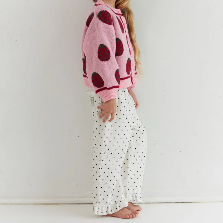 JUNI JNR DORA PANT: POLKA DOT