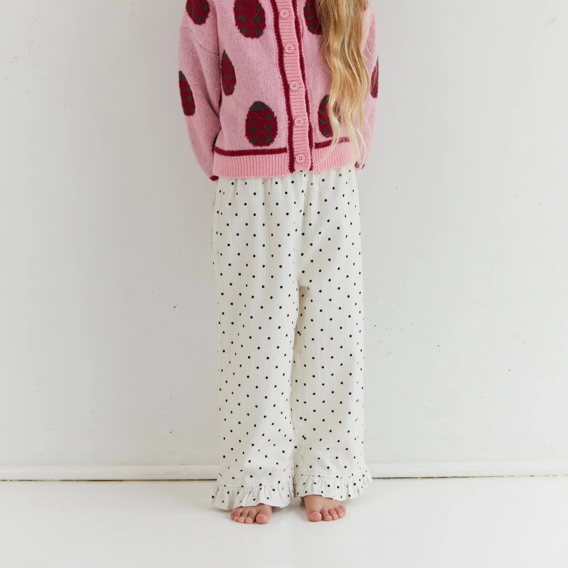 JUNI JNR DORA PANT: POLKA DOT