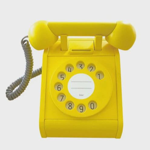 KIKO+ TELEPHONE: YELLOW