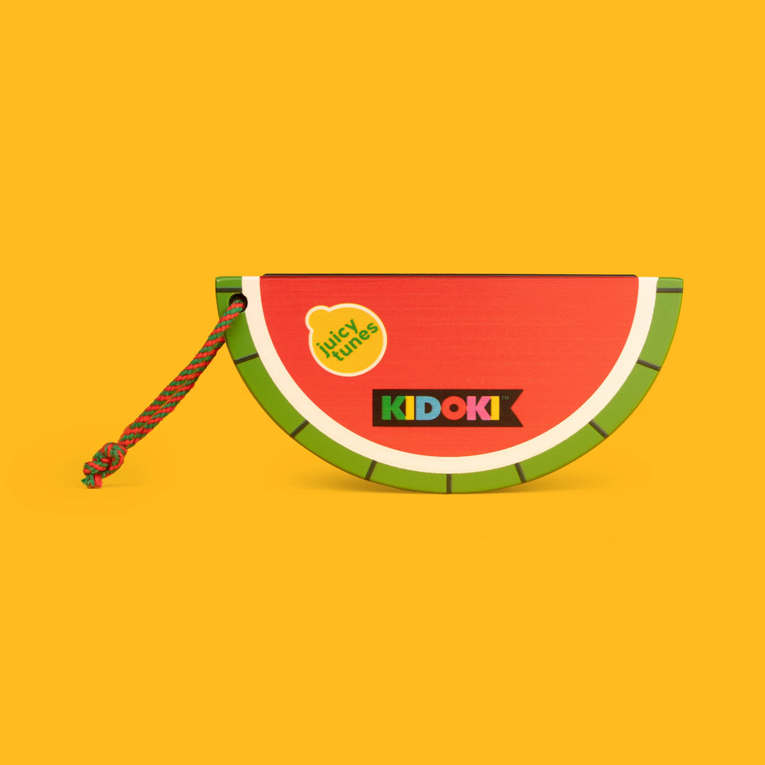 KIKKERLAND KIDOKI WOODEN FRUIT HARMONICA