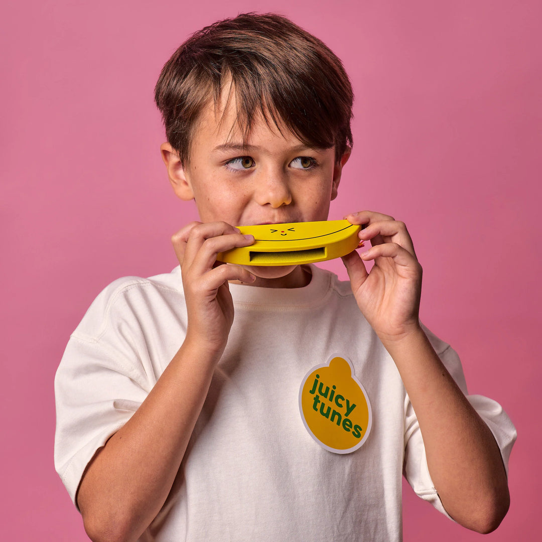 KIKKERLAND KIDOKI WOODEN FRUIT HARMONICA