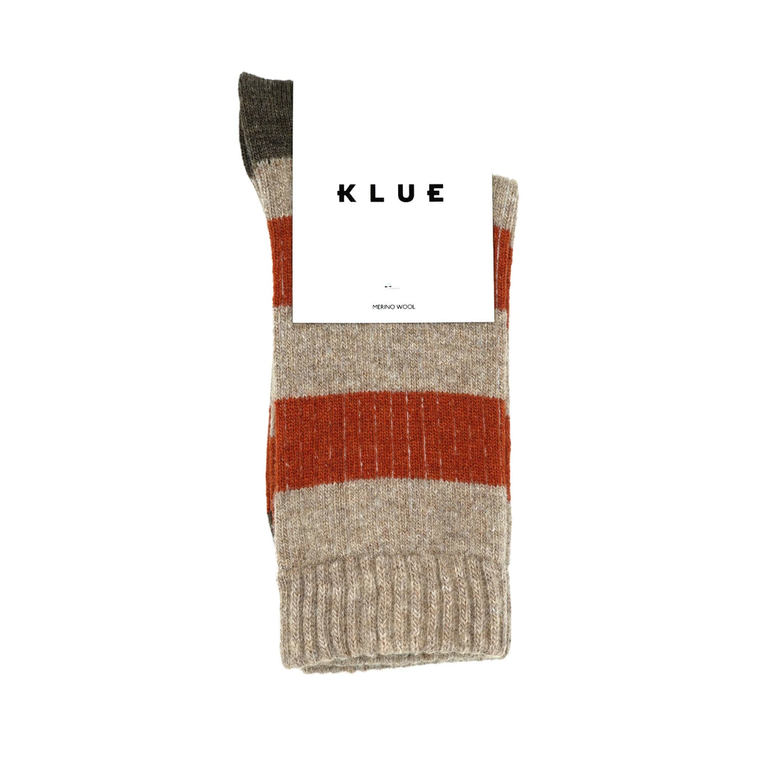 KLUE MERINO WOOL STRIPE SOCKS