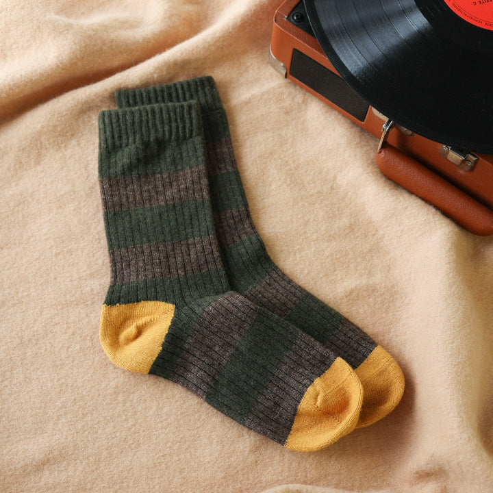 KLUE MERINO WOOL STRIPE SOCKS