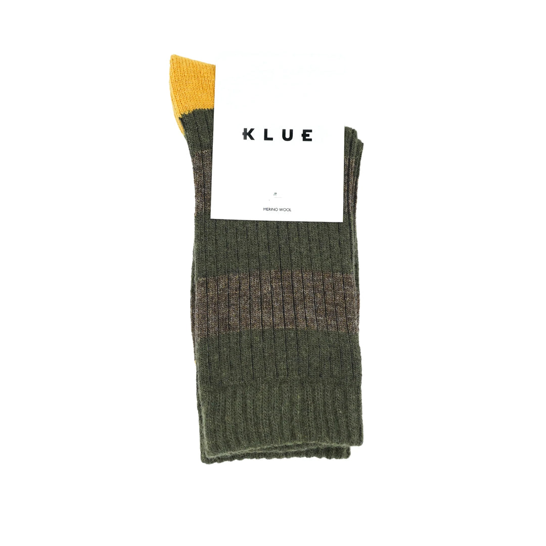 KLUE MERINO WOOL STRIPE SOCKS