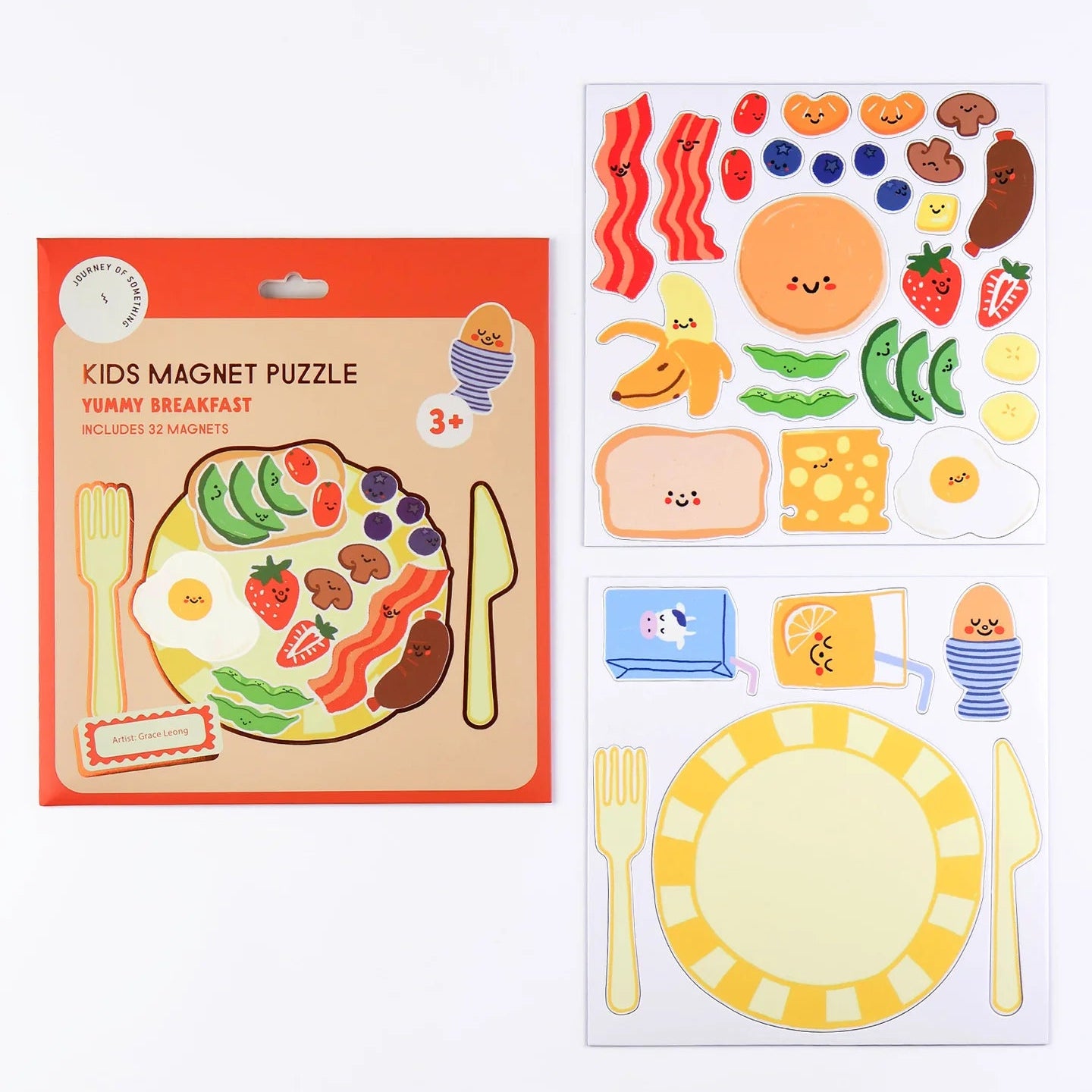 JOURNEY OF SOMETHING KIDS MAGNET PUZZLE: YUMMY BREAKFAST