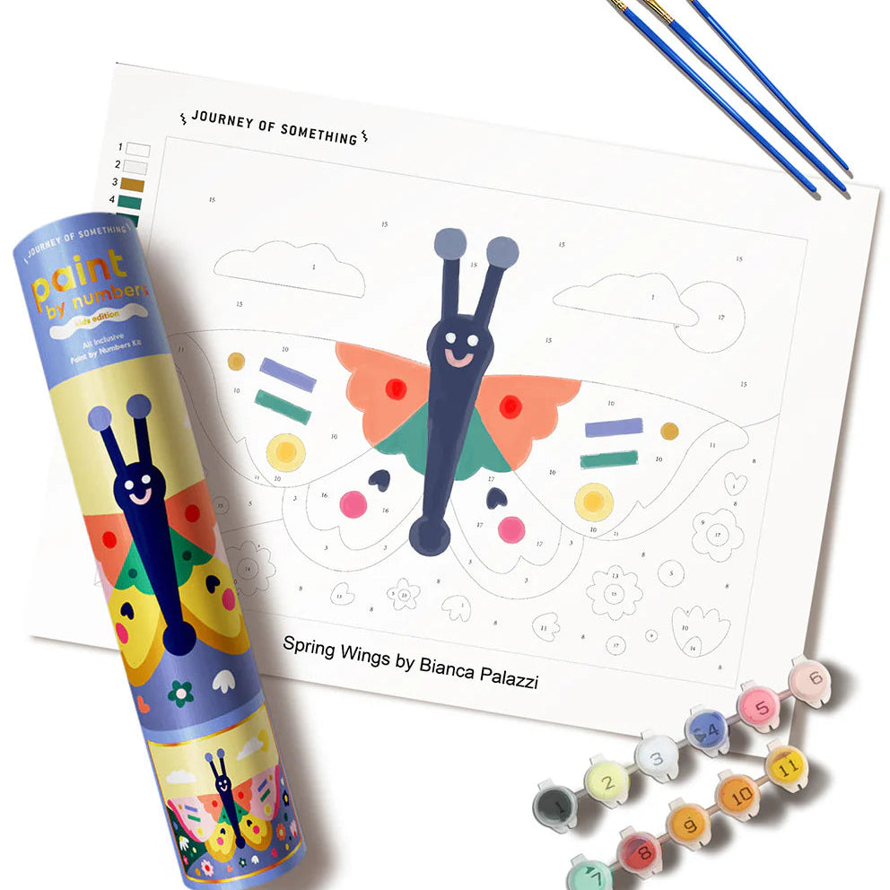 JOURNEY OF SOMETHING PAINT BY NUMBERS: SPRING WINGS