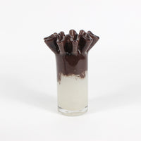 BEN DAVID BY KAS KIKI DIFFUSER VASE: NUDE VELVET