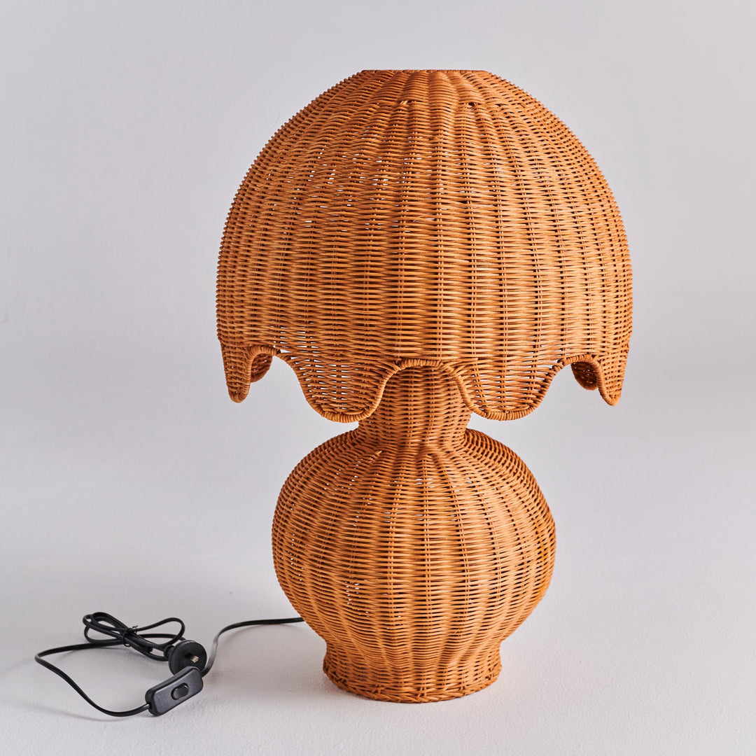 KIP &amp; CO GENIE RATTAN LAMP