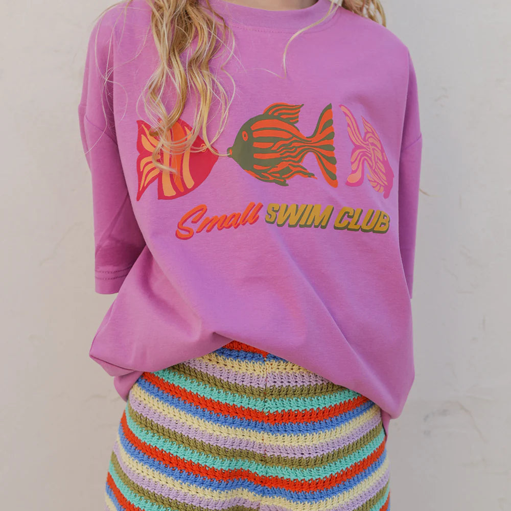 SMALL SWIM CLUB FISH FRIENDS T-SHIRT