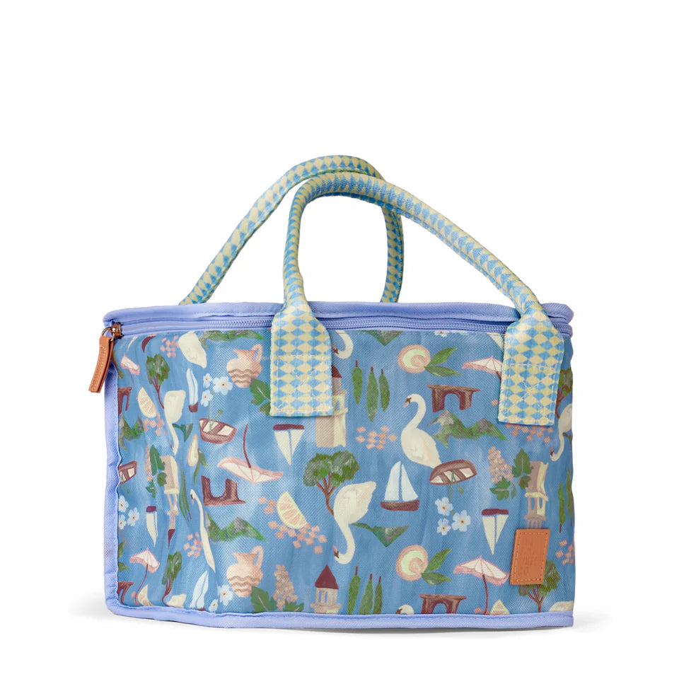 THE SOMEWHERE CO LUNCH BAG: SWAN LAKE