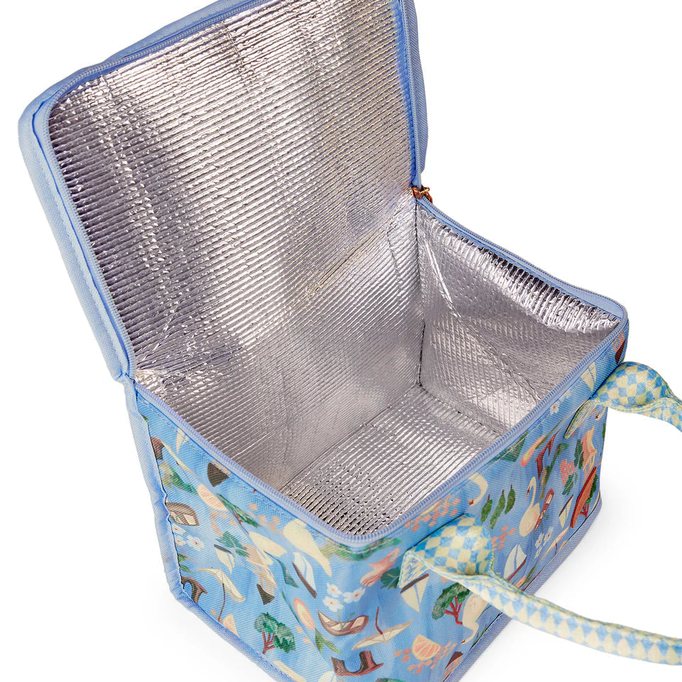 THE SOMEWHERE CO LUNCH BAG: SWAN LAKE