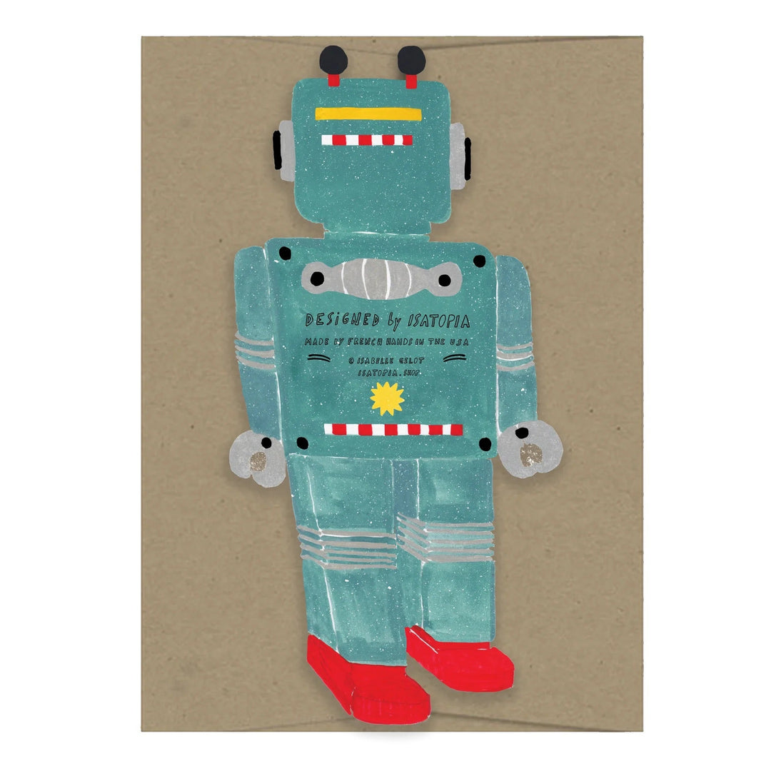 ISATOPIA LITTLE ROBOT PLAYTIME CARD
