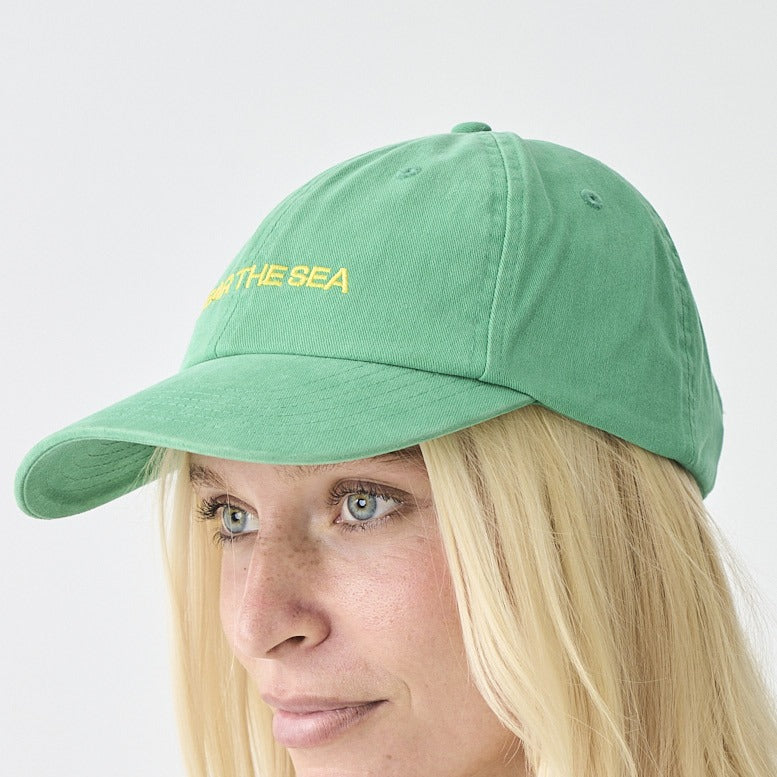 Near The Sea Logo Cap Green - adults cap