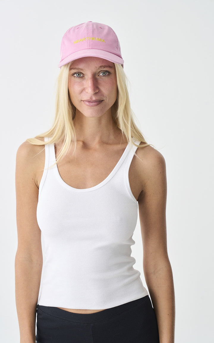 Near The Sea Logo Cap Pink - adults cap