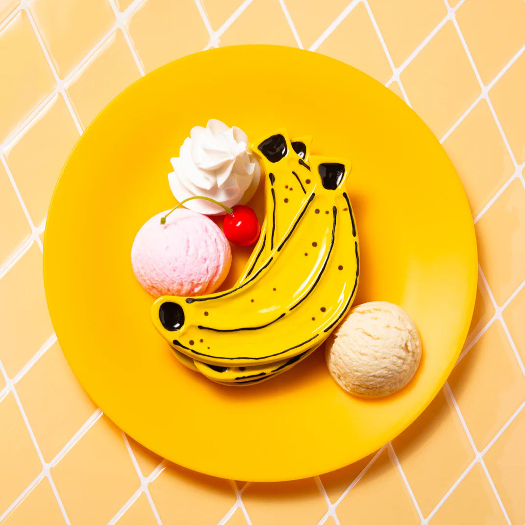 SMO CERAMICS BANANA DISH