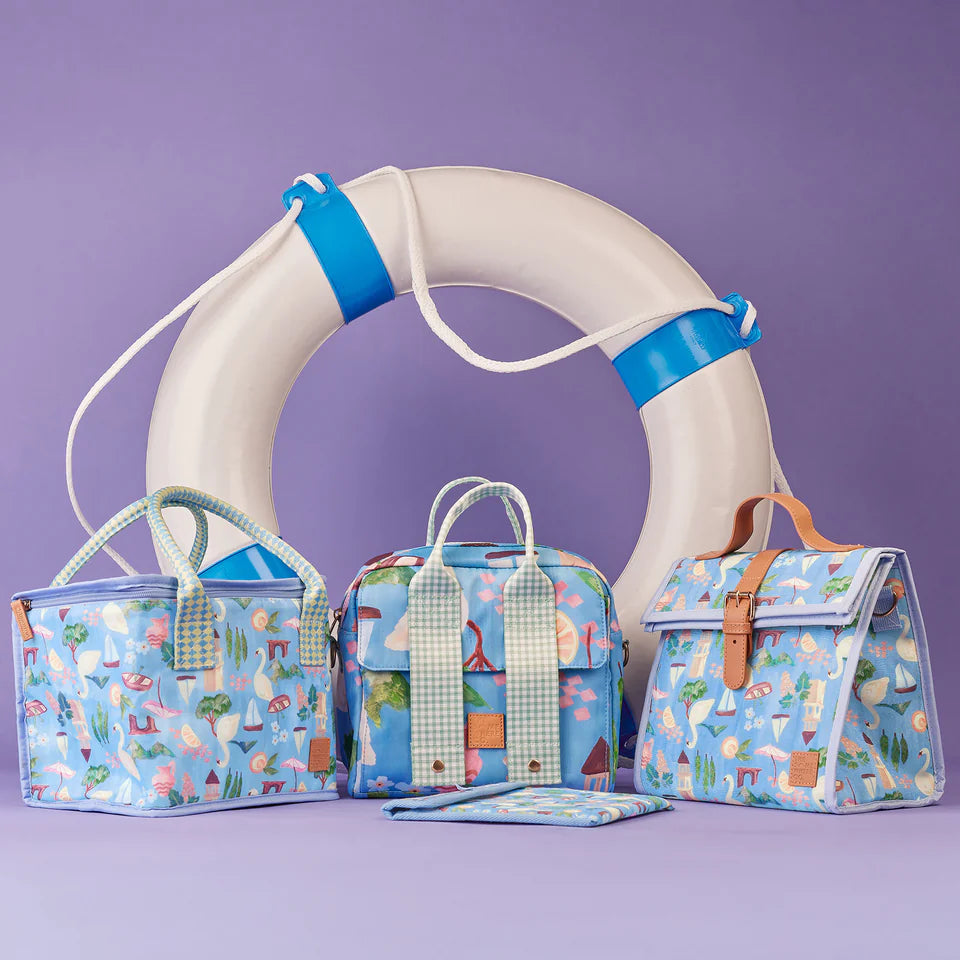 THE SOMEWHERE CO LUNCH BAG: SWAN LAKE