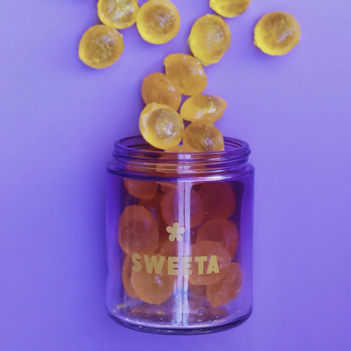 SWEETA BOILED SWEETS 180G: LEMON DROPS