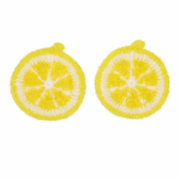 LEMON KITCHEN SCRUBBIES 2PC