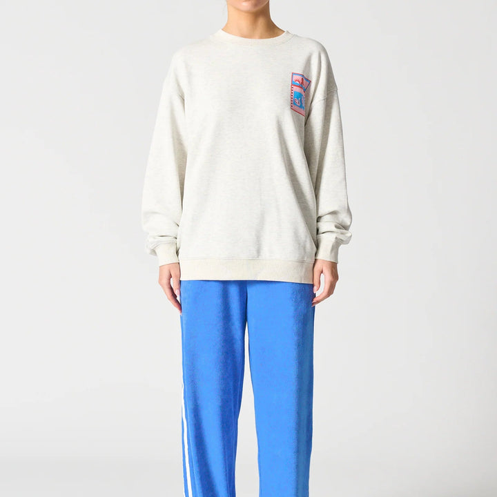 WALNUT MELBOURNE LOS ANGELES SWEATSHIRT: BELLUNO VENETO GREY