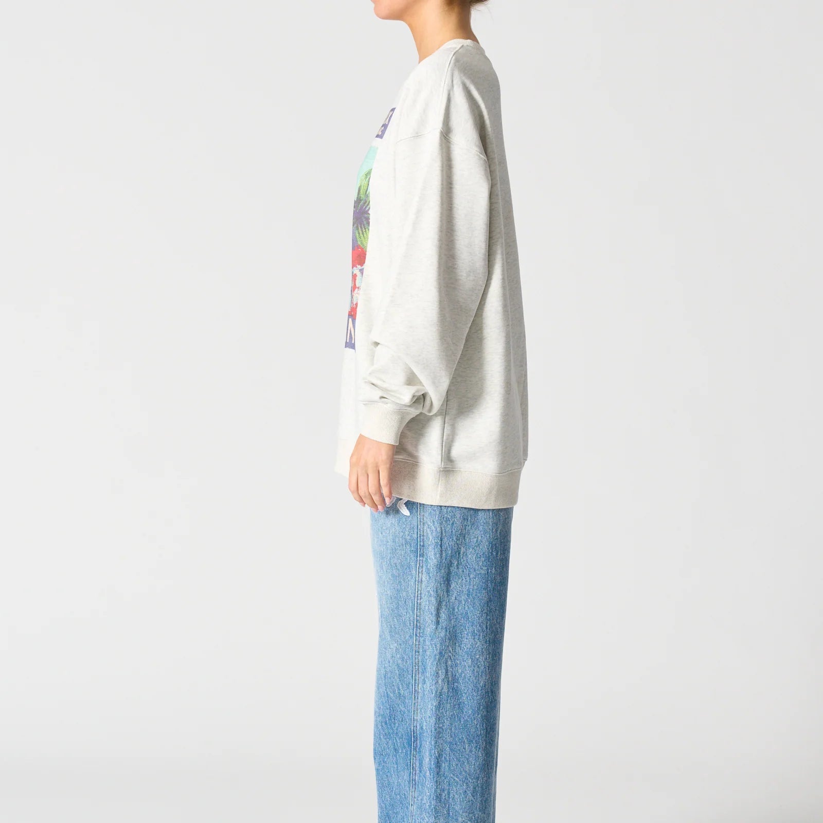 WALNUT MELBOURNE LOS ANGELES SWEATSHIRT: HOTEL FELIX GREY