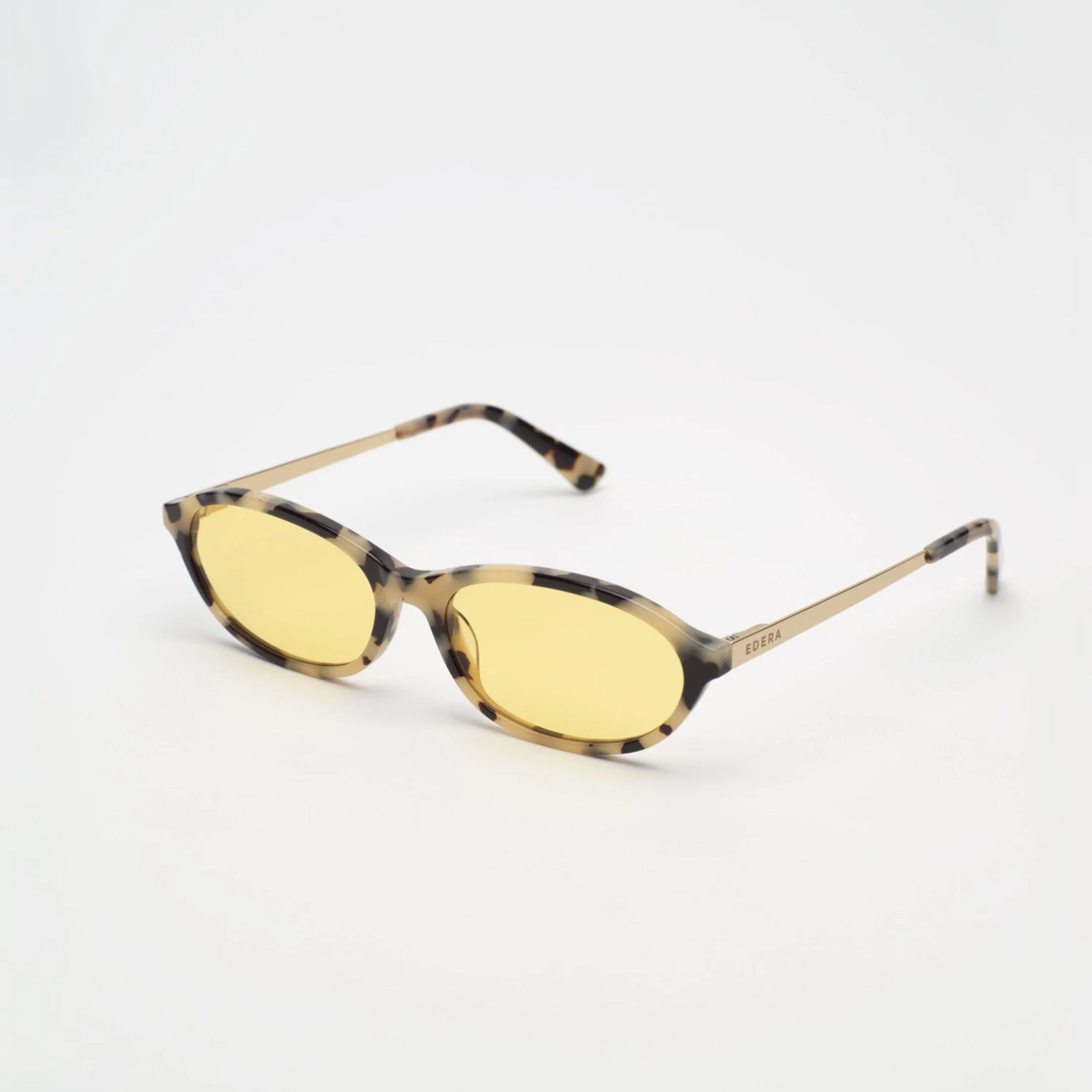 EDERA LUCIA SUNGLASSES: MILK HAVANA