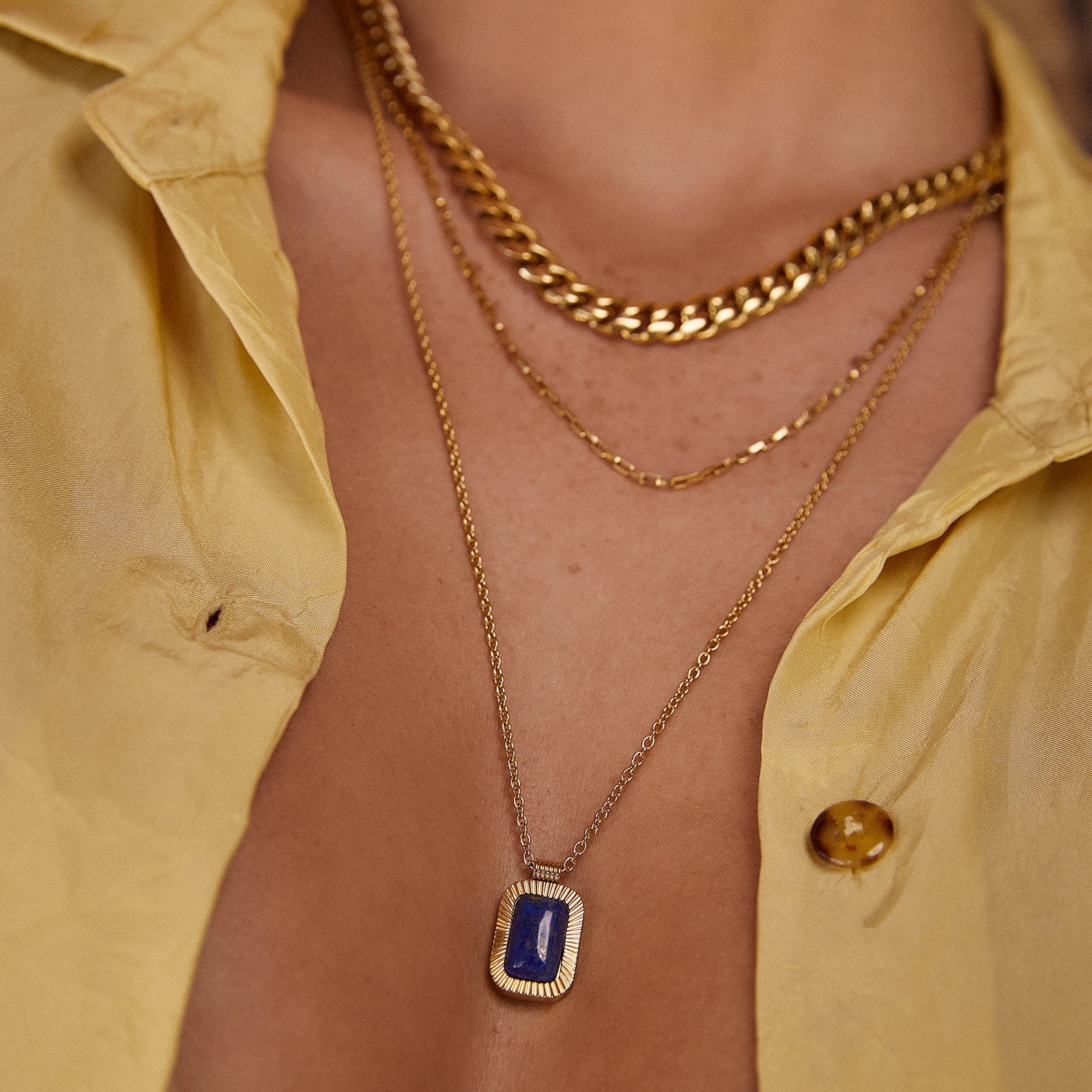 ARMS OF EVE TEO NECKLACE: LAPIS