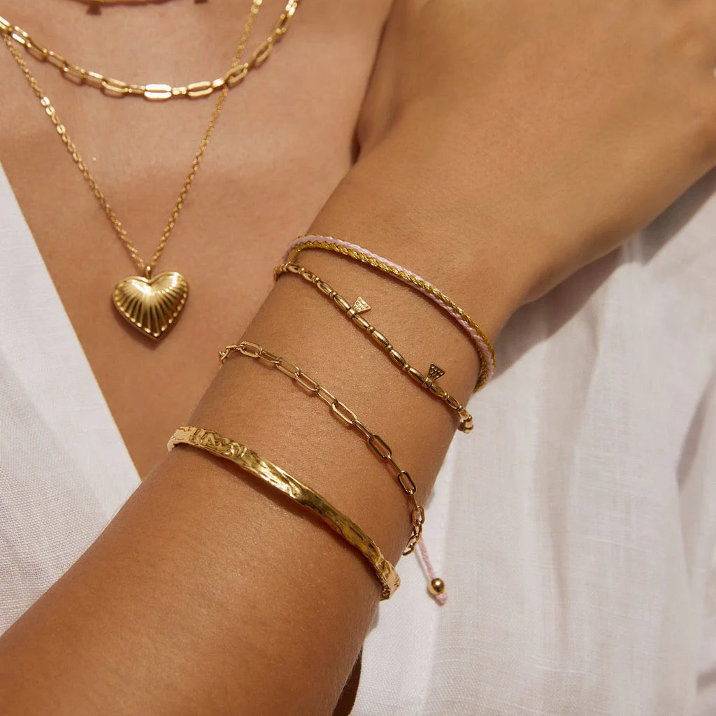 ARMS OF EVE BENNIE GOLD BRACELET: BALLERINA