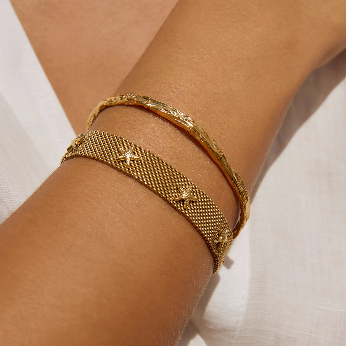 ARMS OF EVE SEASTAR GOLD BRACELET