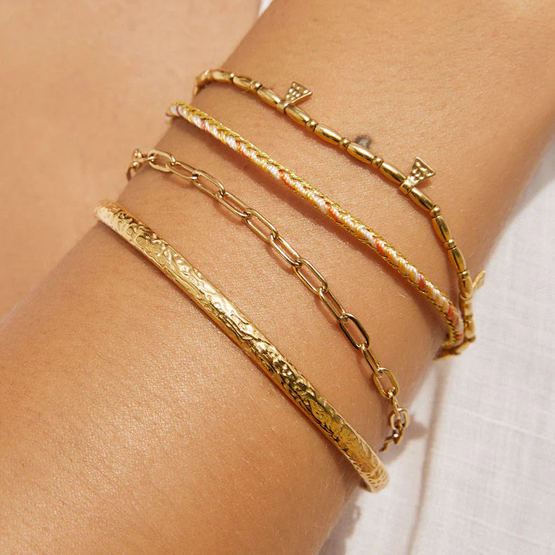 ARMS OF EVE BENNIE GOLD BRACELET: DESERT