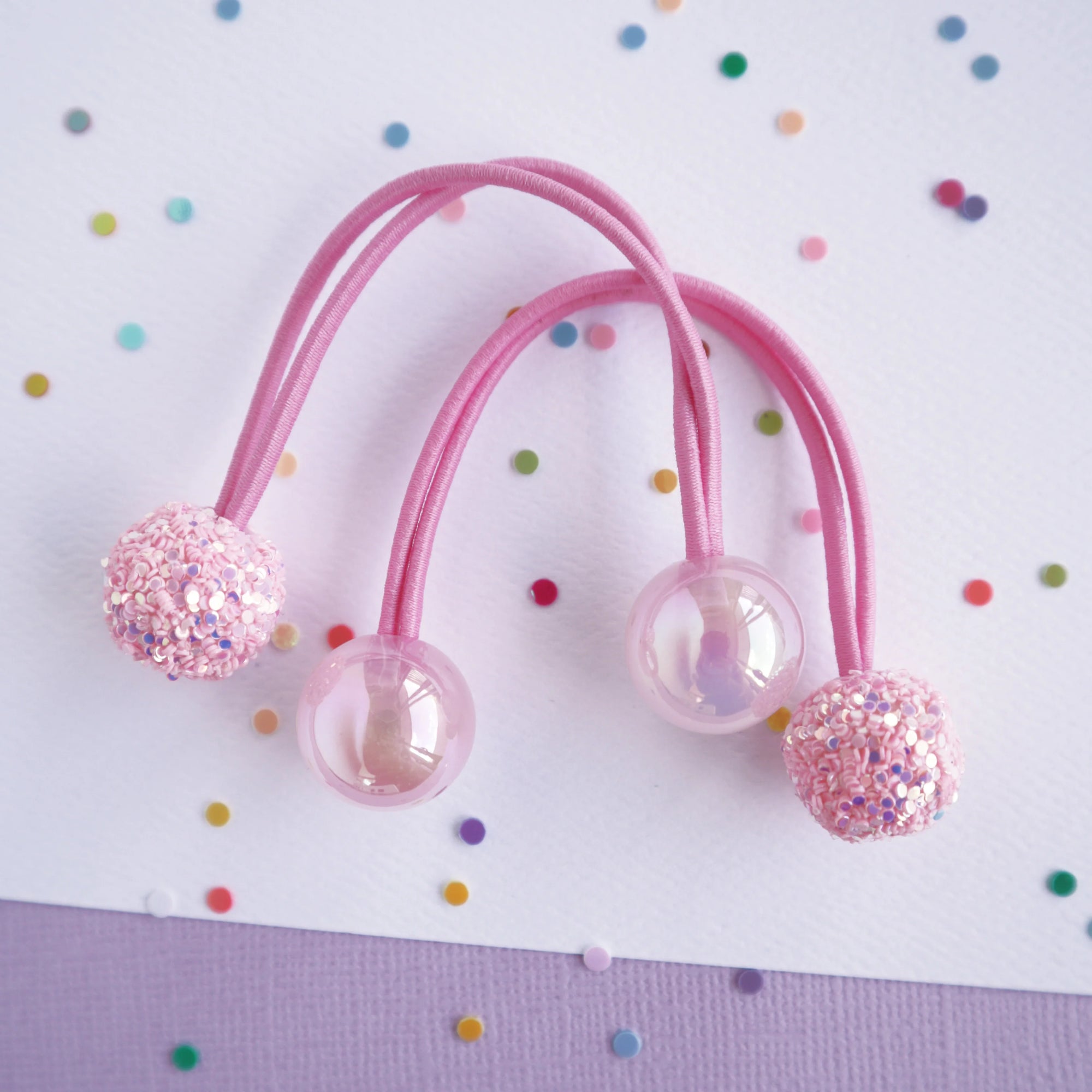 LAUREN HINKLEY SPARKLE GEM BOBBLES: PINK