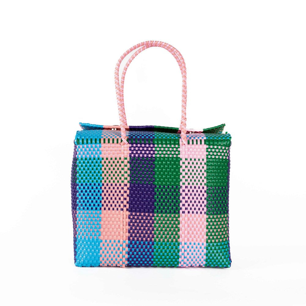BAHIA BASKETS CARLA CARRYALL BASKET: MULTI / MED
