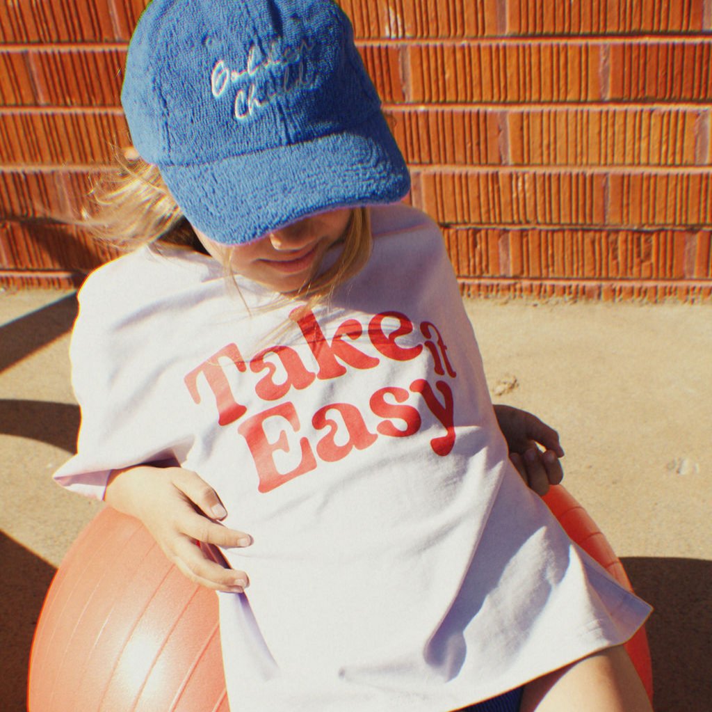 GOLDEN CHILD TAKE IT EASY CHILDREN'S TEE: VIOLET