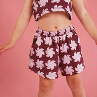 LENN LABEL LENN SHORT: PLUM