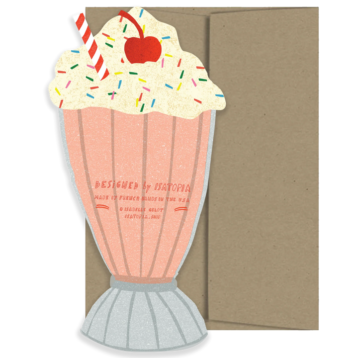 ISATOPIA MILKSHAKE CARD